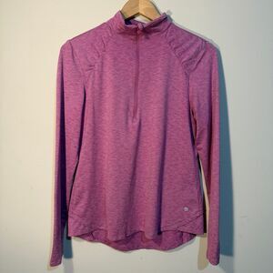Apana half zip athletic long sleeve, women’s Sz medium